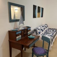 Interni - scrivania e divano letto